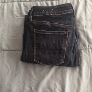 Dark Washed American Eagle Jeans